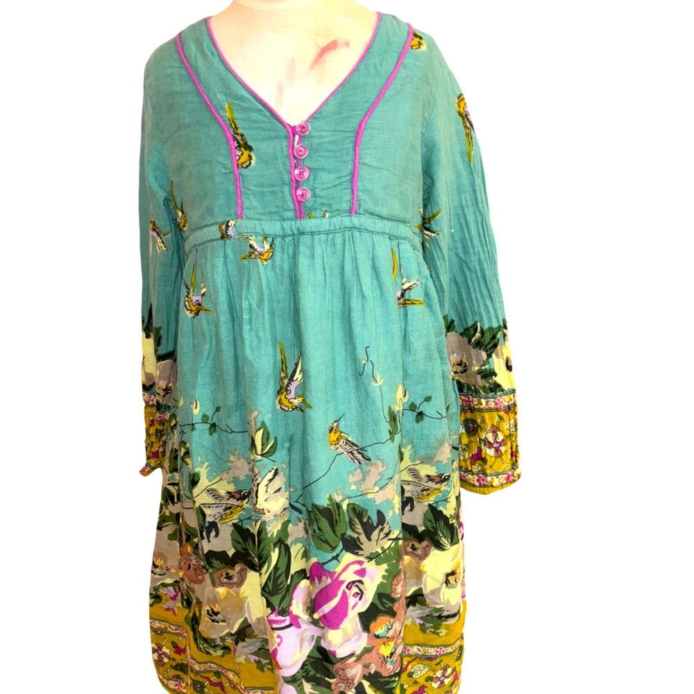 Yo Baby Floral Dress Size 9 - Picture 2 of 10